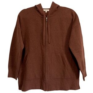 Madewell Zippered Sweater Jacket